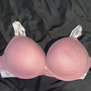 Pink Push Up Women's Bra
